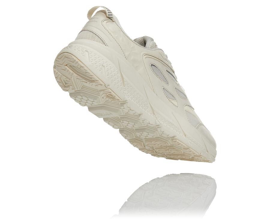 Chaussure Running Hoka One One Clifton L Homme - Blanche - NAE-190458